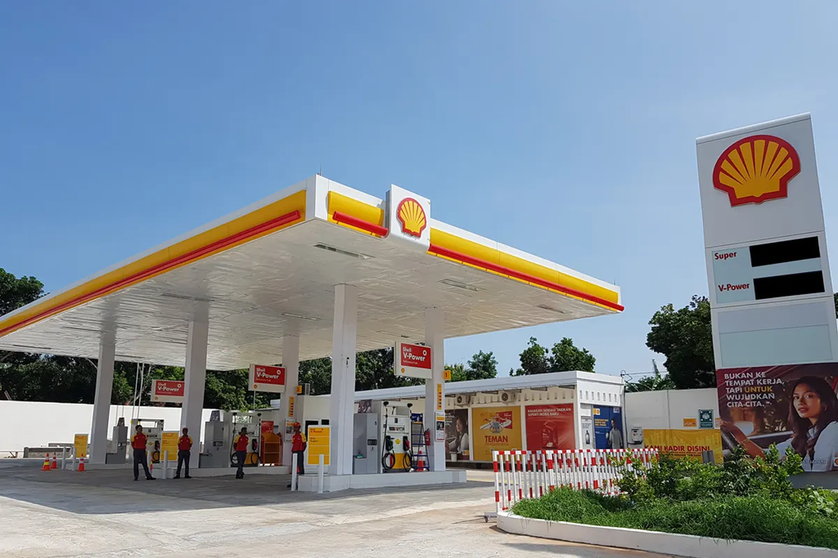 Ilustrasi SPBU Shell